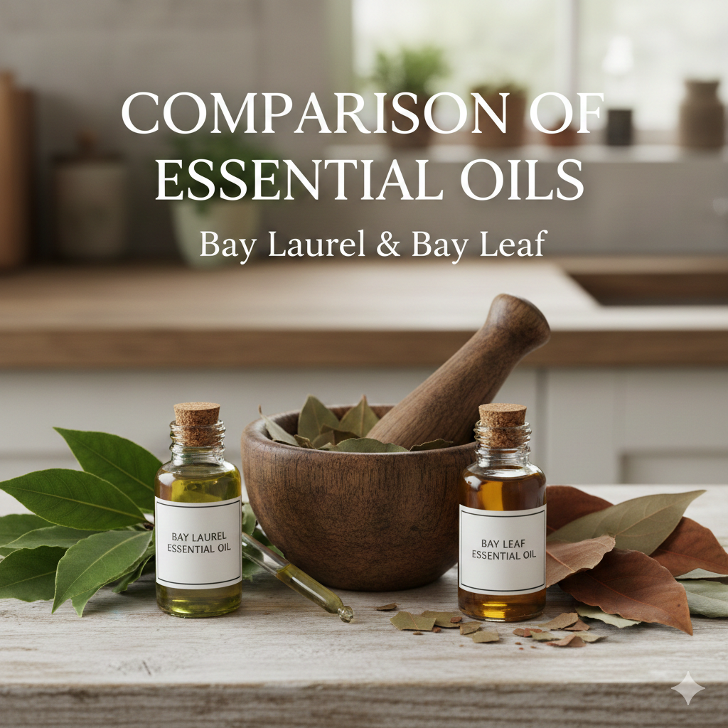 Comparison of the 2 Essential Oils - Bay Laurel  and Bay Leaf